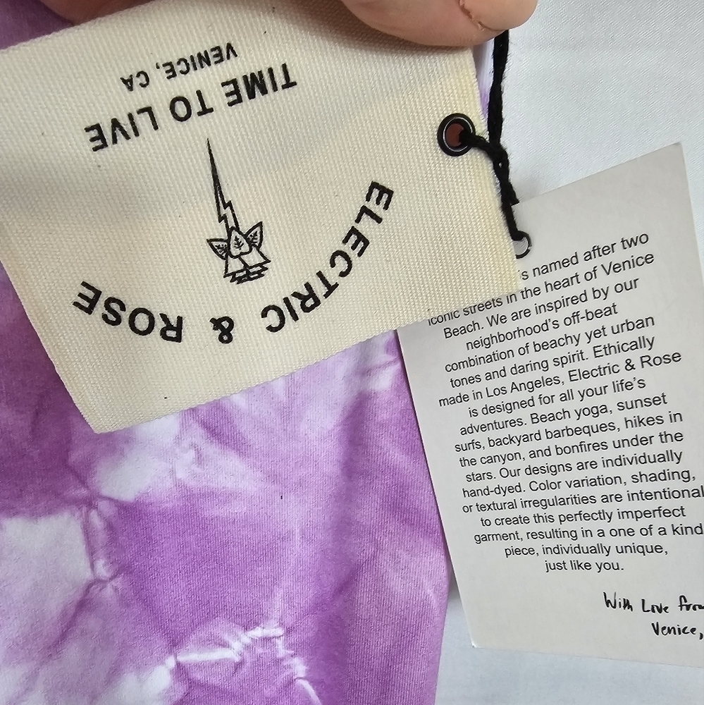 ELECTRIC & Rose Size XL Venice legging in lavender - Picture 3 of 5